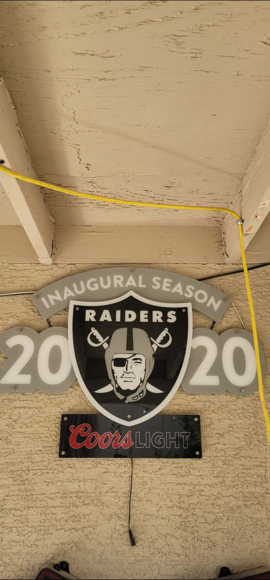 Led Raiders 2020 Sign