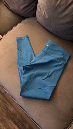 Lululemon Blue High-Waist Leggings