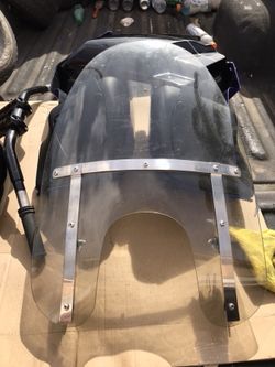Harley windshield