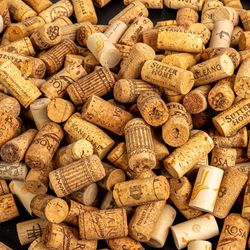 Assorted Wine Corks Collection approx 230