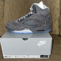 Air Jordan 5 Retro Wolf Grey (2026) Size 9, 9.5, 10, 11 , 12, 13In Hand 