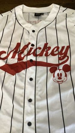 Disney Mickey Mouse Baseball Style Shirt L