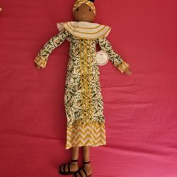 Pottery Barn Girl From Kenya Doll