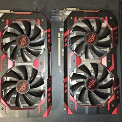 2 Rx580 Red Devil Editions