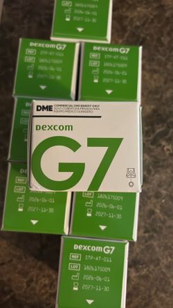 Dexcom G7 $65 each