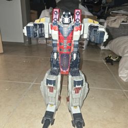 2004 Hasbro Takara Transformer Jetfire Starscream Cybertron 16" Action Figure