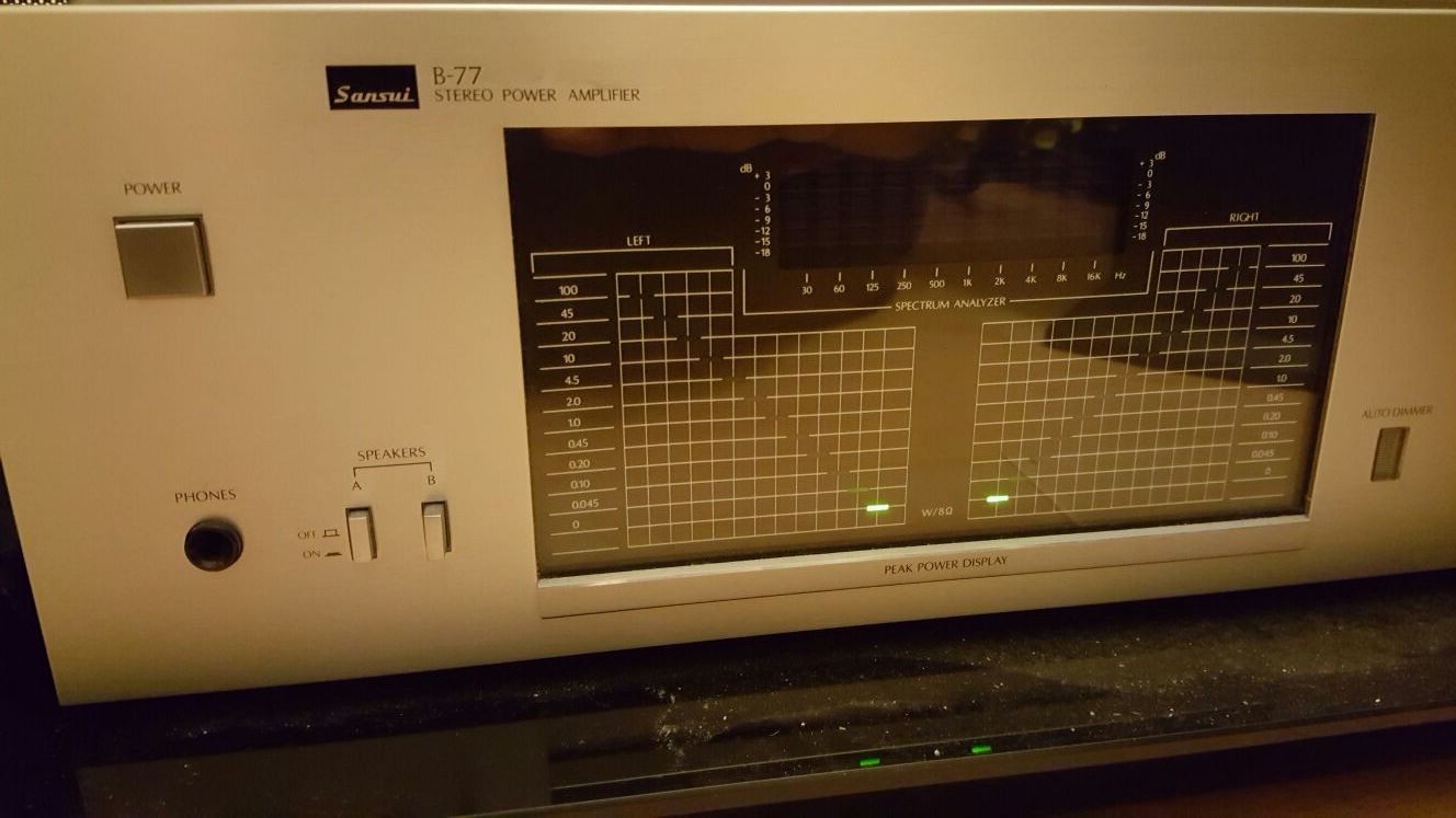 Sansui B-77 Stereo Power Amplifier
