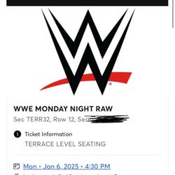 Monday night raw Intuit Dome 1/6/25