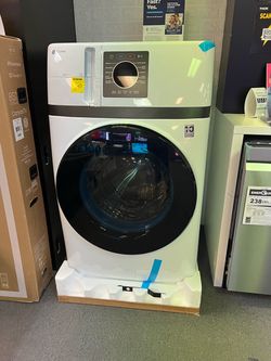 GE WHITE WASHER AND DRYER 2 in 1