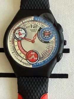 Swatch Skin Chrono WORLD TALK BLACK (SVYB117)