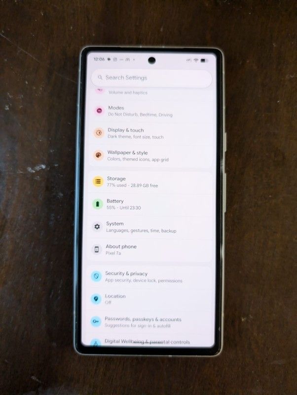 Unlocked Pixel 7a, New Condition, + Tempered Glass + Screen Protector Combo