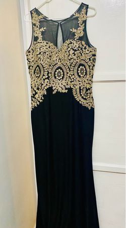 Ornate Black Gown (L)