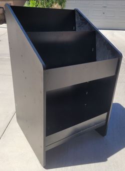 VINYL RECORD FLIP BIN STORAGE CABINET