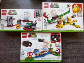 LEGO Super Mario Expansion Sets – 3 New/Sealed Sets