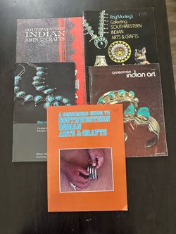 Lot of 5 Native American art books