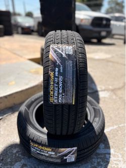 195/60/15 Blackhawk tires 🛞 $260