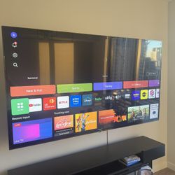 75” TV with Wall Mount