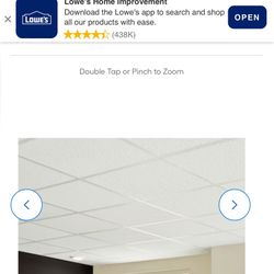 Armstrong Ceilings 2-ft x 2-ft Random Textured Contractor White Mineral Fiber Drop Ceiling Tile (4-Pack, 16-sq ft / Case) Item #1613052 | Model #SC935