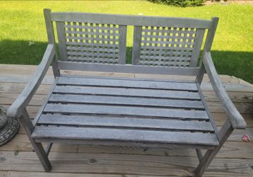 Teak bench