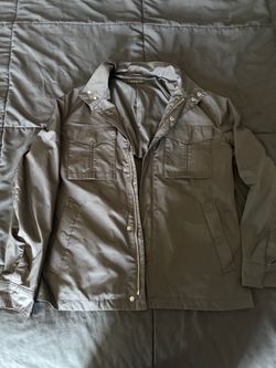 Black nylon jacket