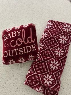 Christmas Pillow/Throw Set