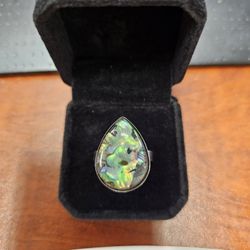 Abalone Shell Ring