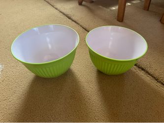 New 2 big bowls