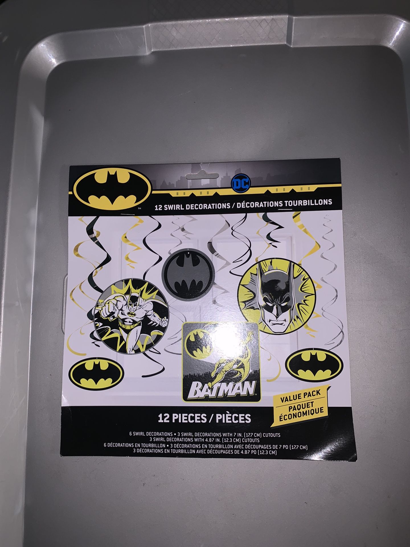 Batman Birthday Party Decoration