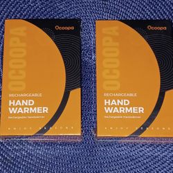 2 Rechargable Hand Warmers NEW