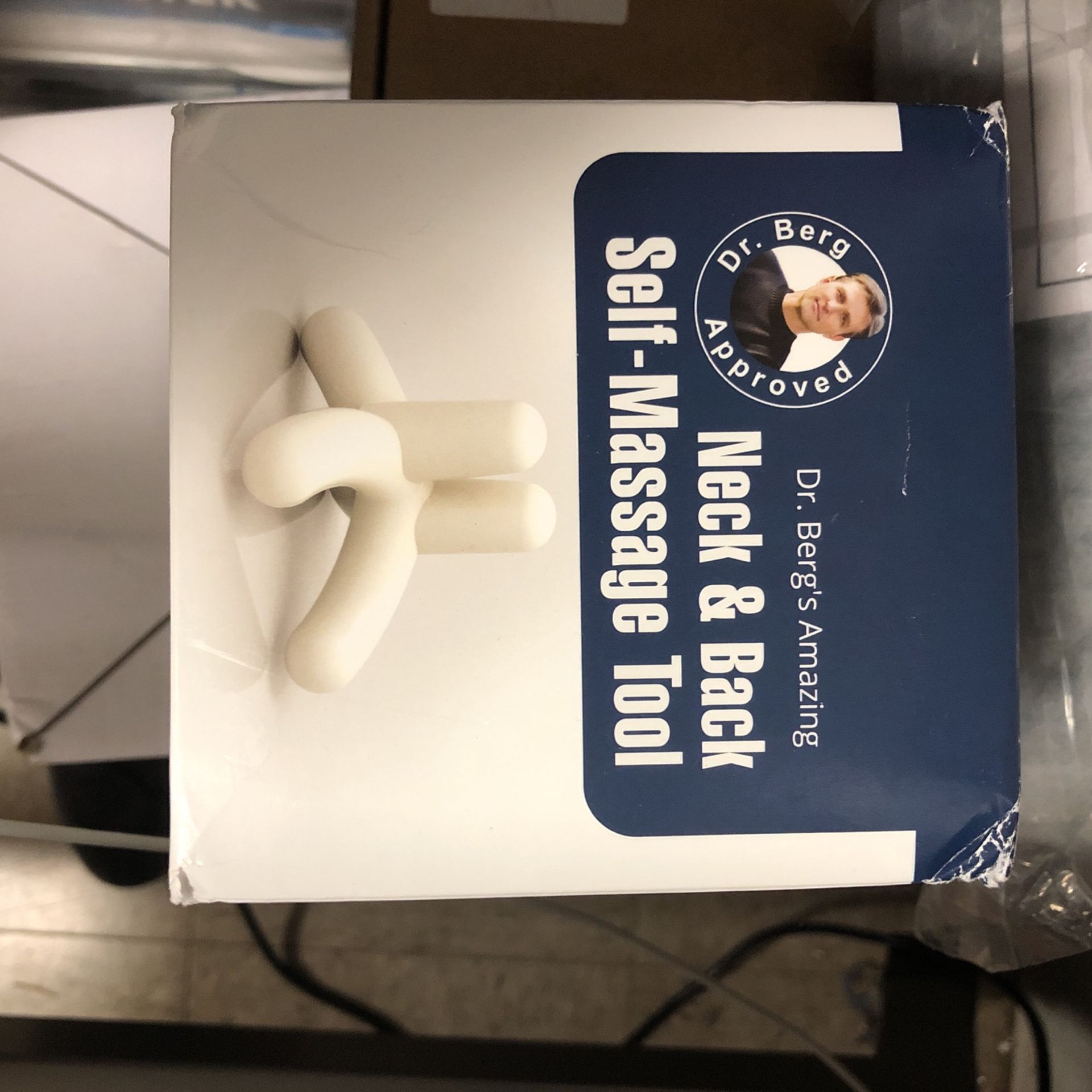 Dr. Berg’s Self Massage Tool Neck Massager for Pain Relief Deep Tissue Instructions Booklet