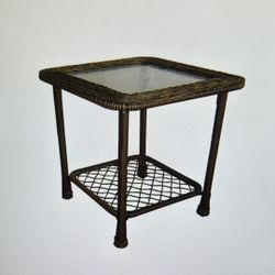 Garden Treasures Severson Square Outdoor End Table