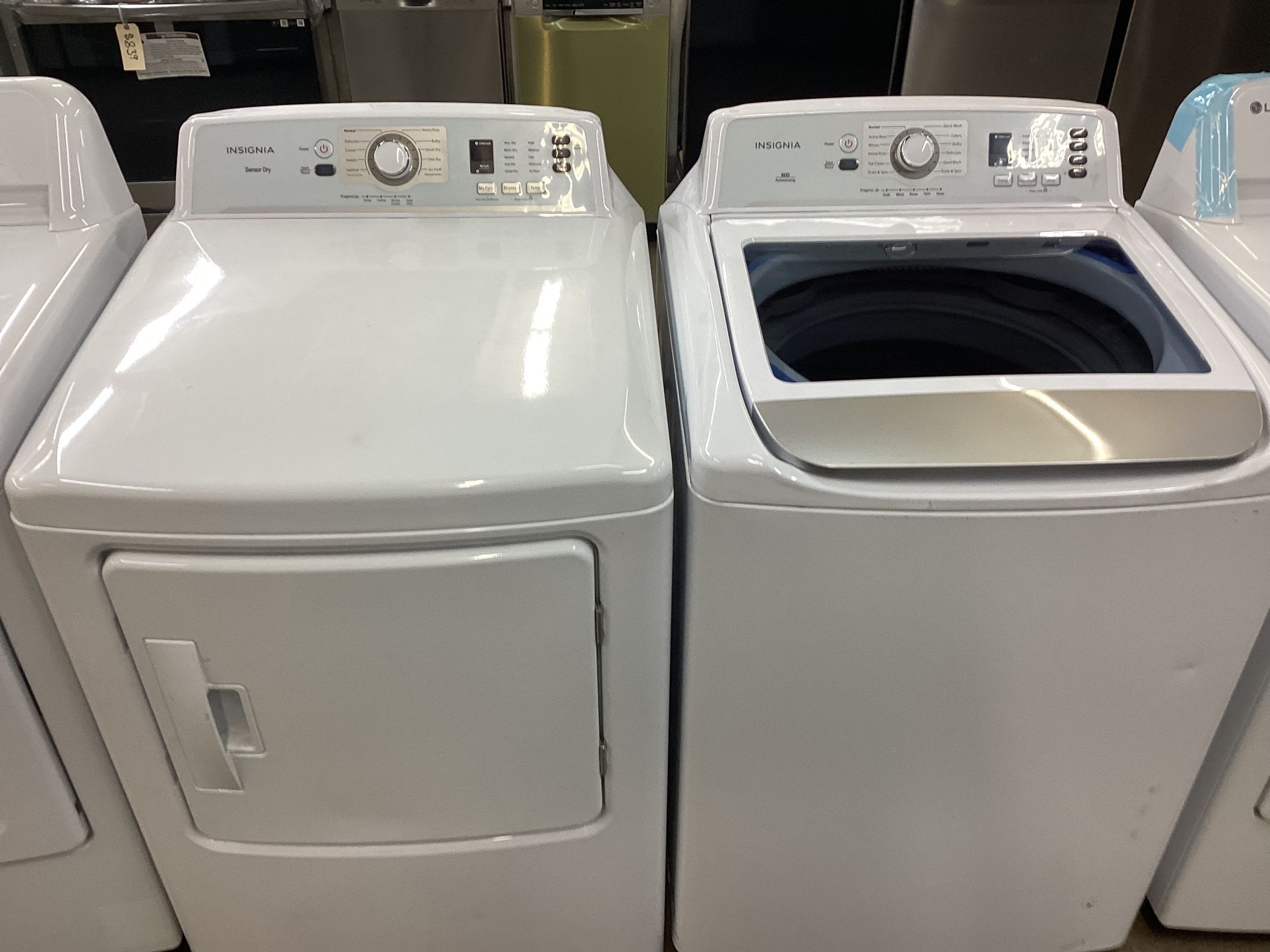 Insignia Washer And Dryer Set New Scratch And Dent 