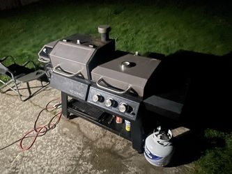 Pit Boss KC Combo Gas and Pellet Grill