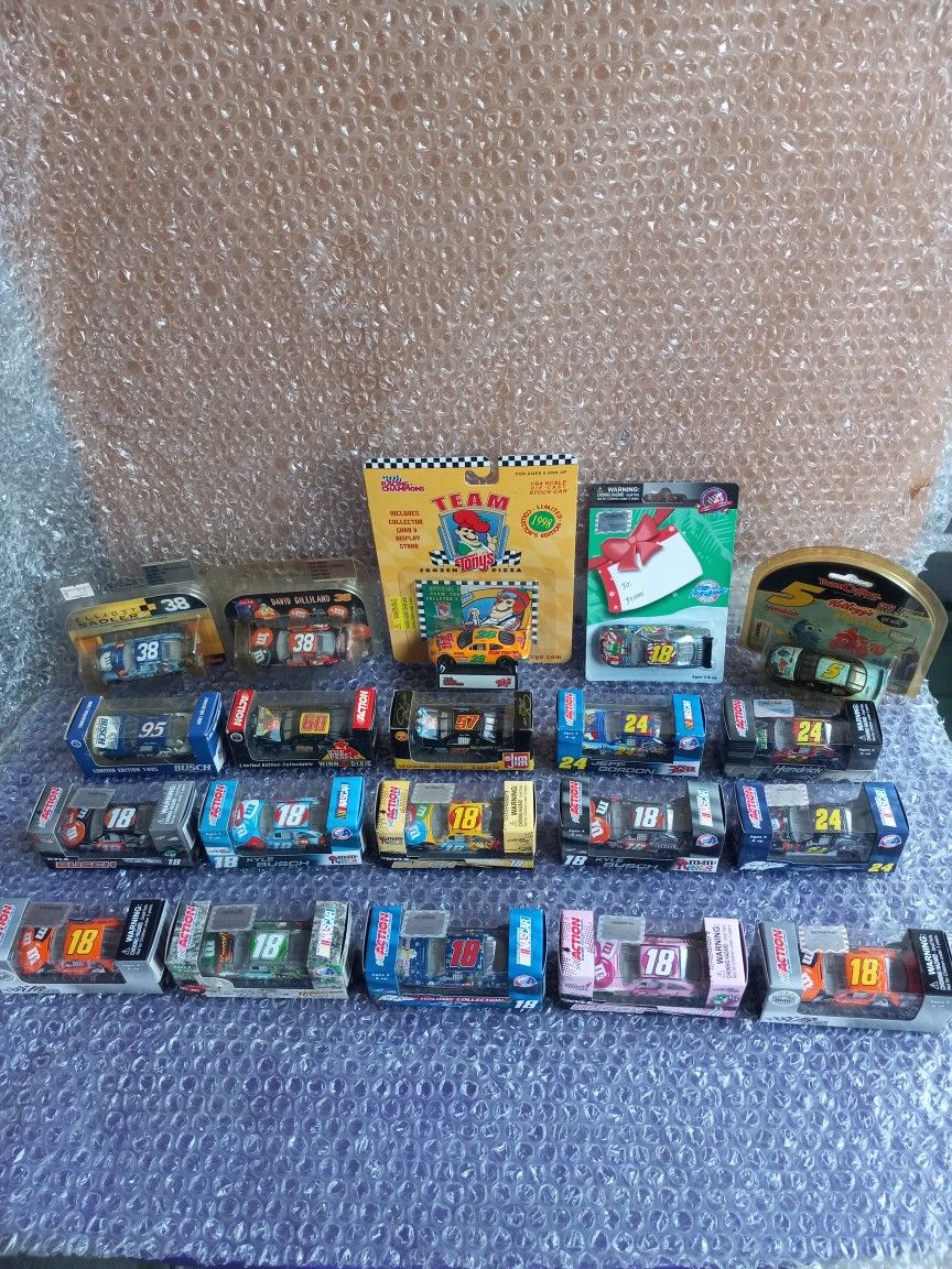 (20) Action Nascar 1/64 Scale Diecast