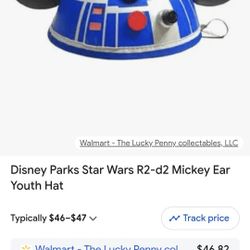 Disney Mickey ears Star Wars Hat R2D2