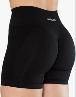 Black Seamless Shorts