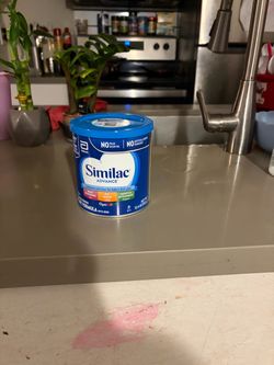 Tengo botes de leche tapa azul similac