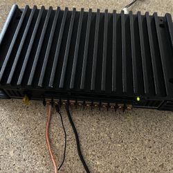 Old School Car Amplifier 80s 90s vintage Amp Rockwood Force 1 series 4channel Amplifier 200watts perfect for doors speakers 