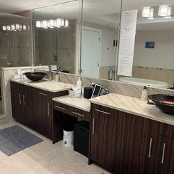 Vessel Sinks And Granite Tops