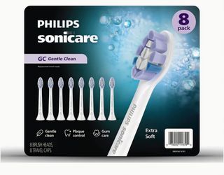 NEW - Philips Sonicare GC Gentle Clean Replacement Brush Heads, 8-Pack