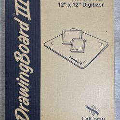 Vintage CALCOMP DrawingBoard III Graphics Tablet AutoCad PC Tablet Model 34120