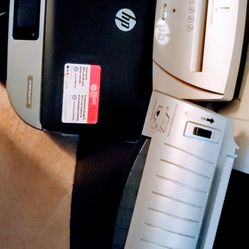 A Printer A Shredder Credit Card Scanner