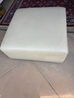 Nice Ottoman. 40” x 40”.    15” tall.