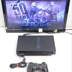 Sony PlayStation 2 PS2 Fat SCPH-5000 Console Complete  - Tested