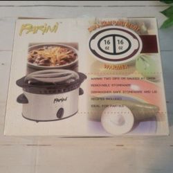 Parini, Kitchen, Parini Dual Compartment Slow Cooker New