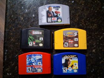 Nintendo 64 Authentic game lot