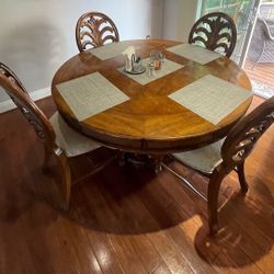 Solid Wood Design Dining Table 