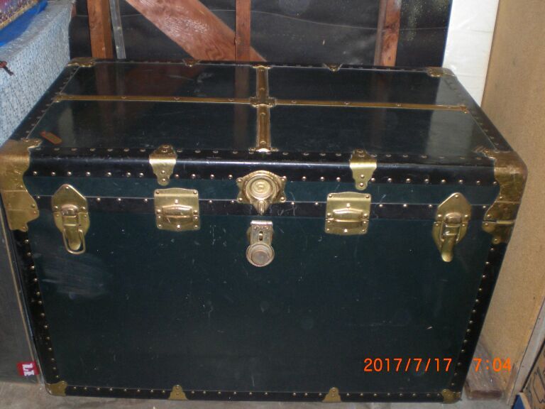 Steamer Trunk from New York Macy's 1940's