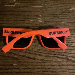 Burberry Knight Orange Sunglasses