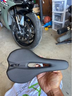 Bicycle seat.